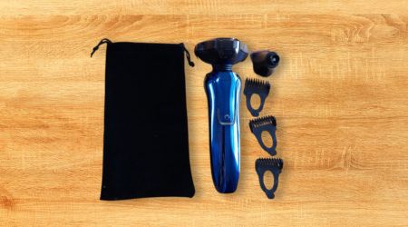 The Travel Shaver Handsomeface v600-blue