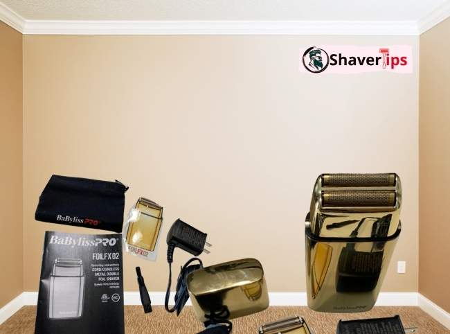 BaBylissPRO Shaver beside charger on table