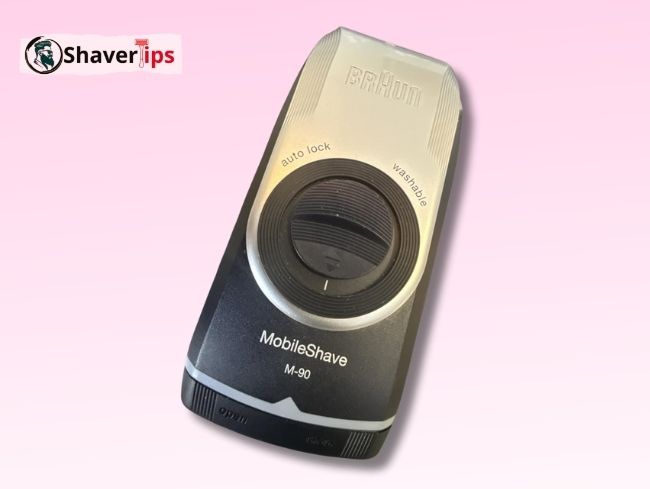 Braun M90 angled side view for detail