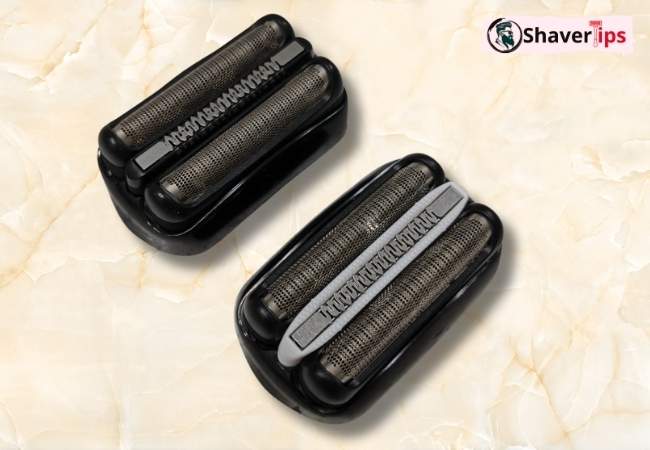 Pair of Braun Series3 32B Replacement Heads side by side