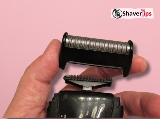 Panasonic Travel Shaver compact size in hand